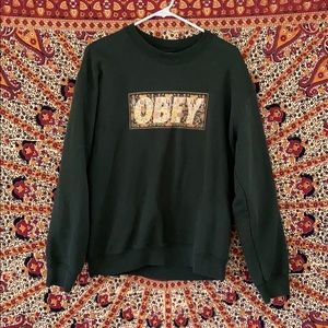 Obey Aztec Fleece Pullover